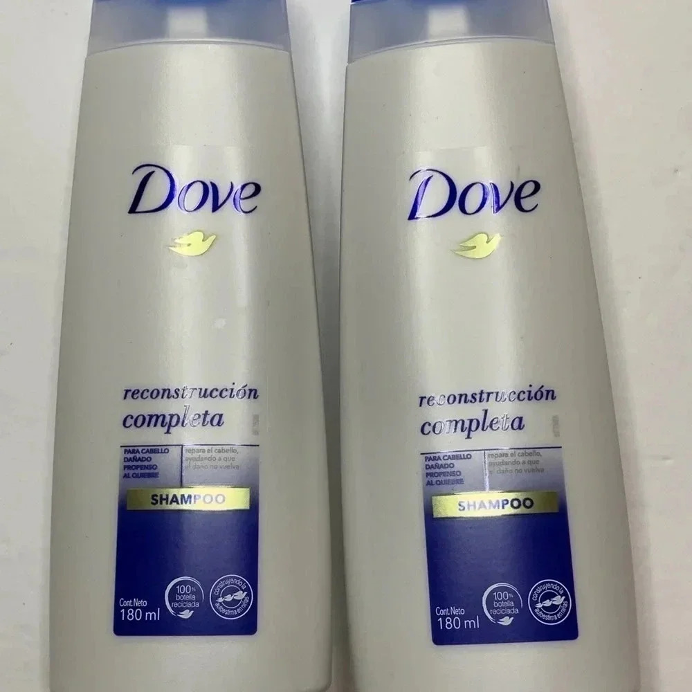 Dove Shampoo Dry Hair Anti-Breakage Reconstructive Hair 2-6 fl oz bottles New